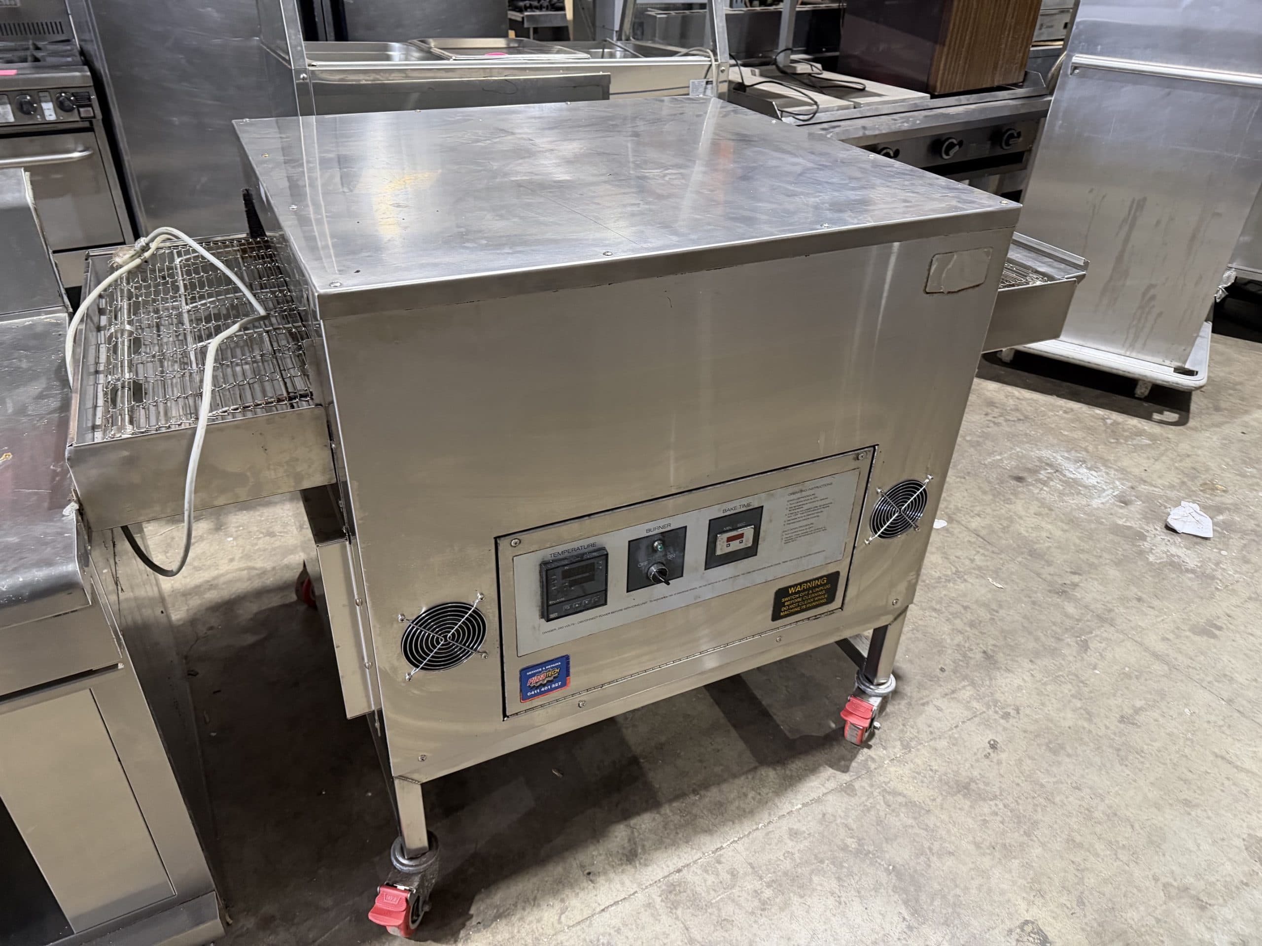 DMP Pocket Rocket Conveyor Pizza Oven — refurbished commercial kitchen equipment