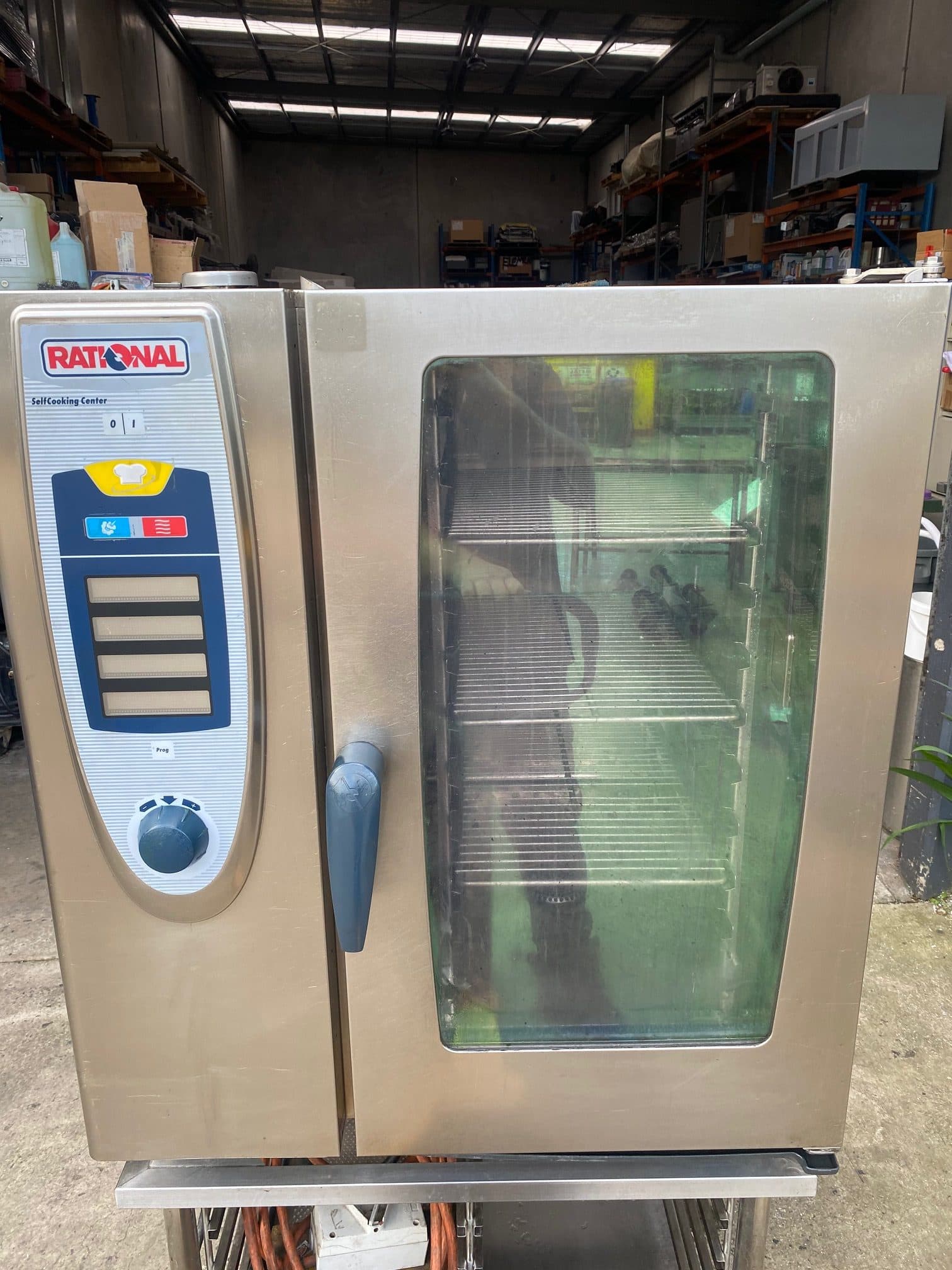 Rational SCC 101 Combi Steamer — refurbished commercial kitchen equipment